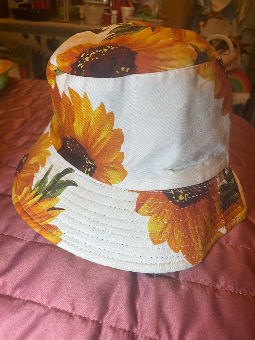 Lot of 3 Women’s Bucket Hats One Size Multicolor (see all photos) - Picture 5 of 6